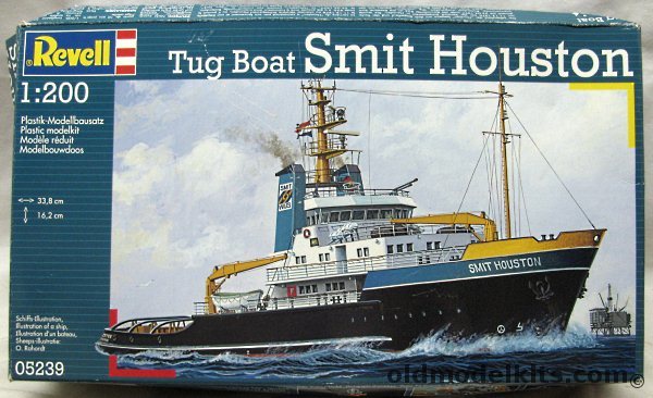 Revell 1/200 Tug Boat Smit Houston, 05239 plastic model kit